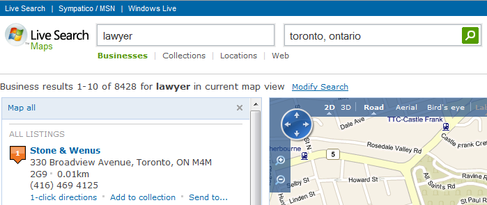 lawyer-live-search lawyer live search MSN Live Search Ranking Factors